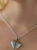 Stainless Steel Heart Locket Pendant Necklace