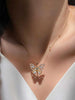 18K Gold-Plated Butterfly Pendant Necklace